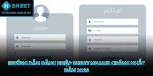 Hướng dẫn đăng nhập SHBET